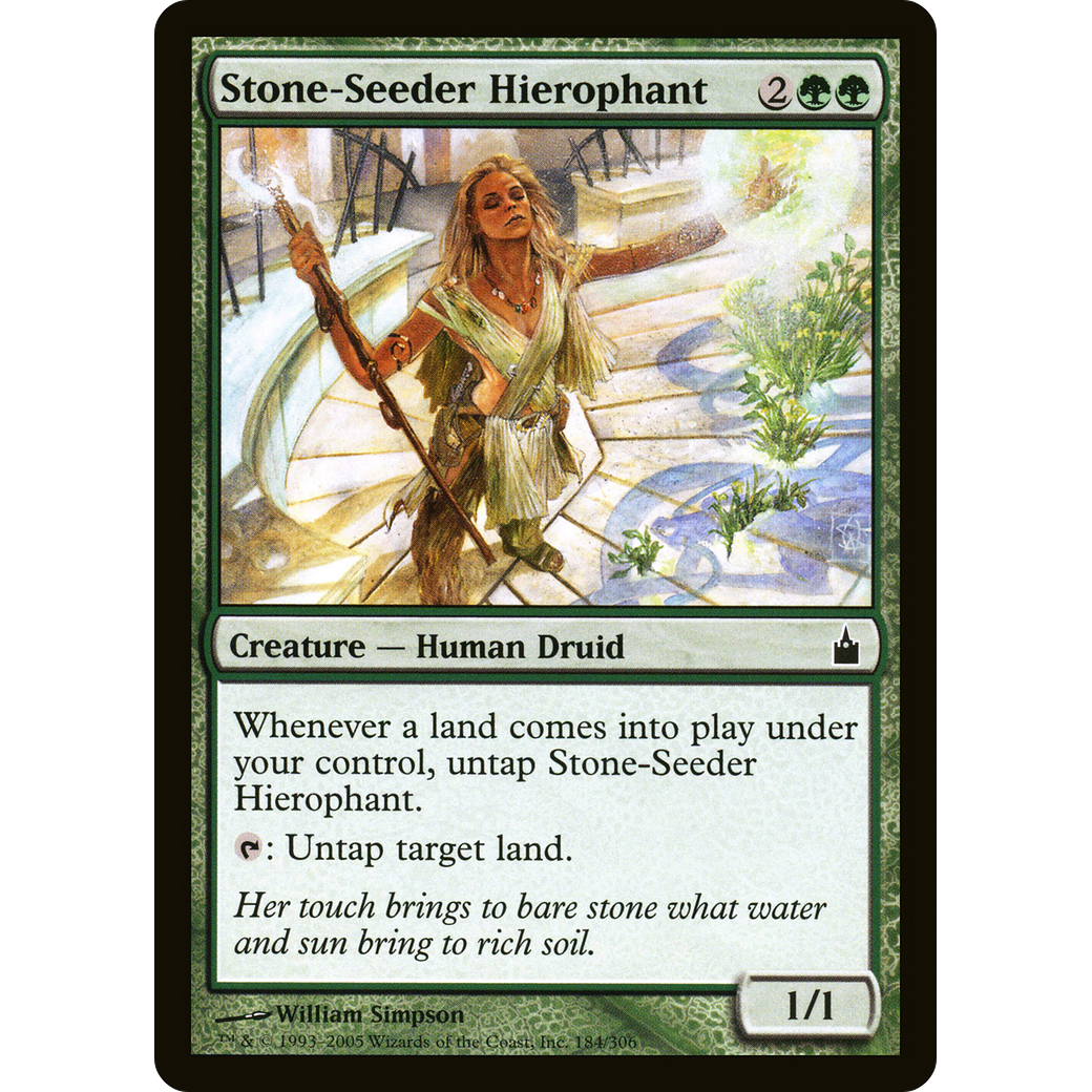 Stone-Seeder Hierophant (RAV-184) - Ravnica: City of Guilds Foil