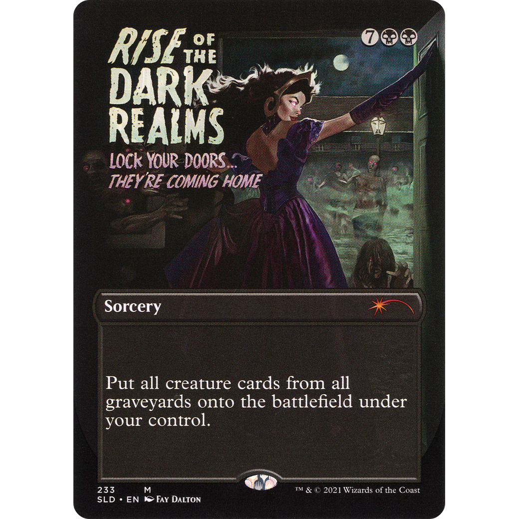 Rise of the Dark Realms (SLD-233) - Secret Lair Drop (Borderless) Foil