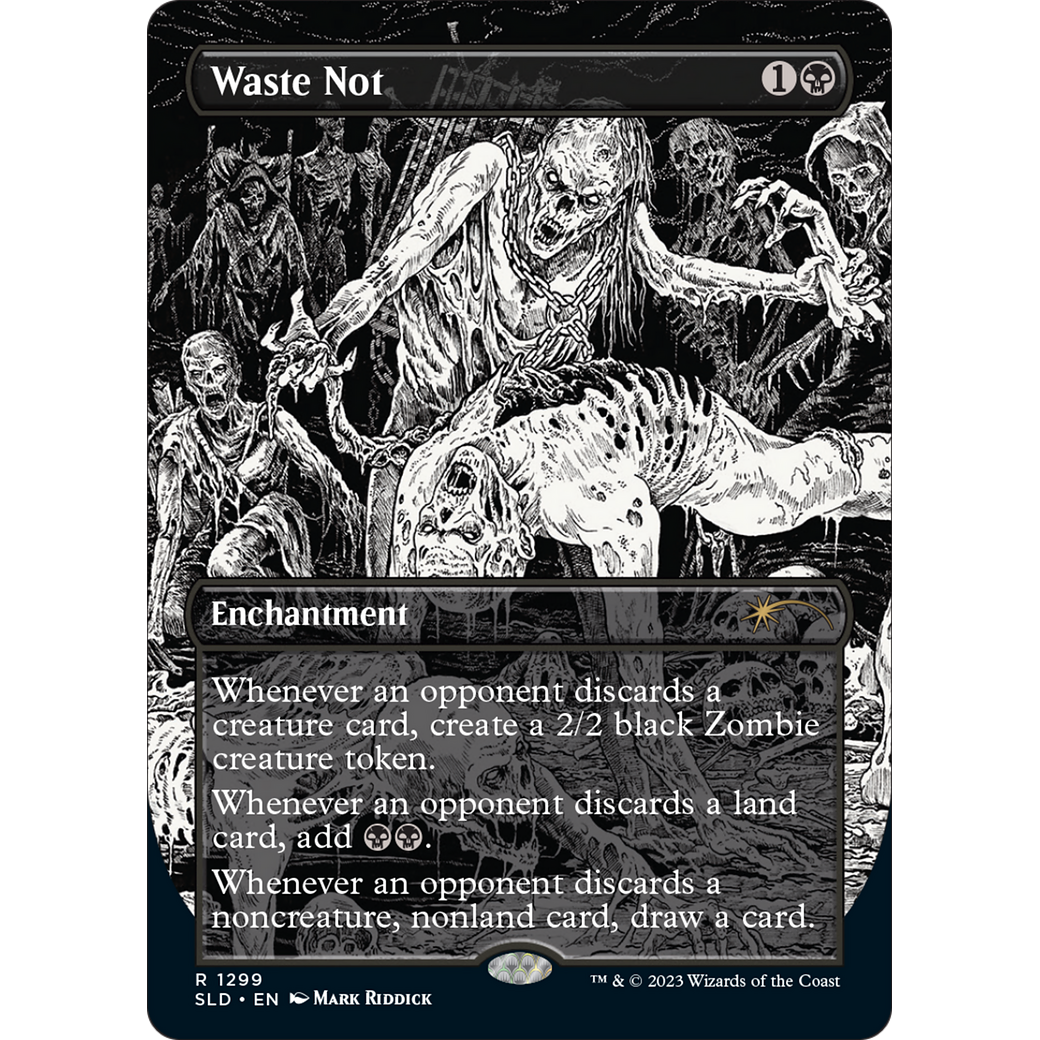 Waste Not (SLD-1299) - Secret Lair Drop (Borderless)