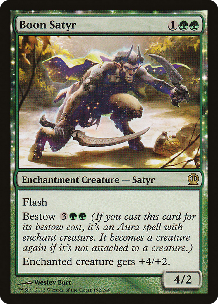 Boon Satyr (THS-152) - Theros: (enchantment)