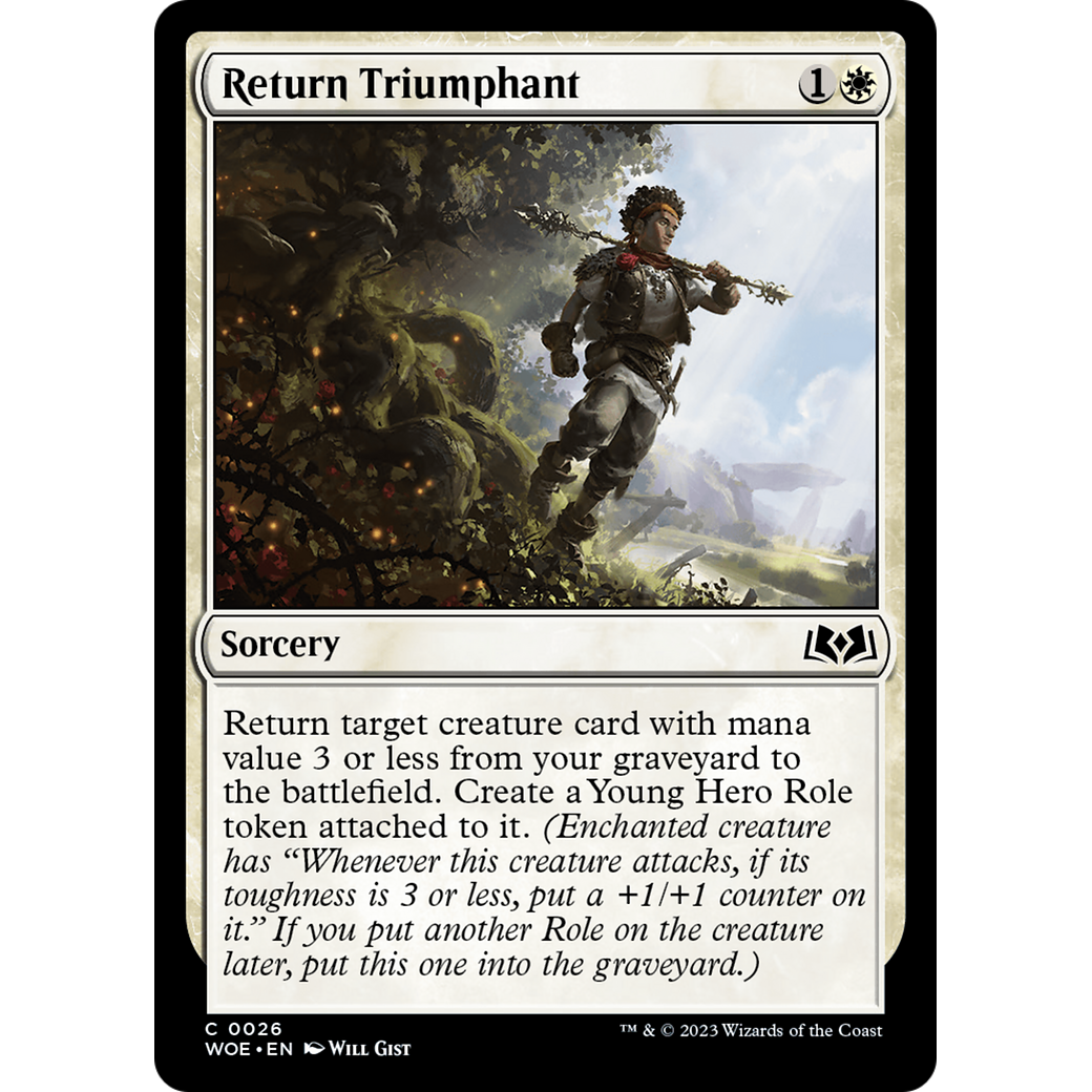 Return Triumphant (WOE-026) - Wilds of Eldraine