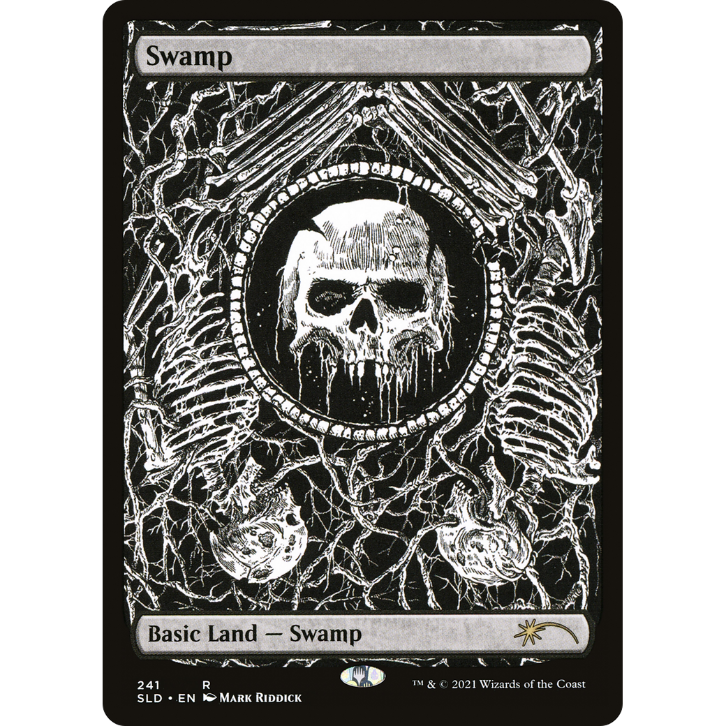 Swamp (Crushing Brutality) (SLD-241) - Secret Lair Drop Foil