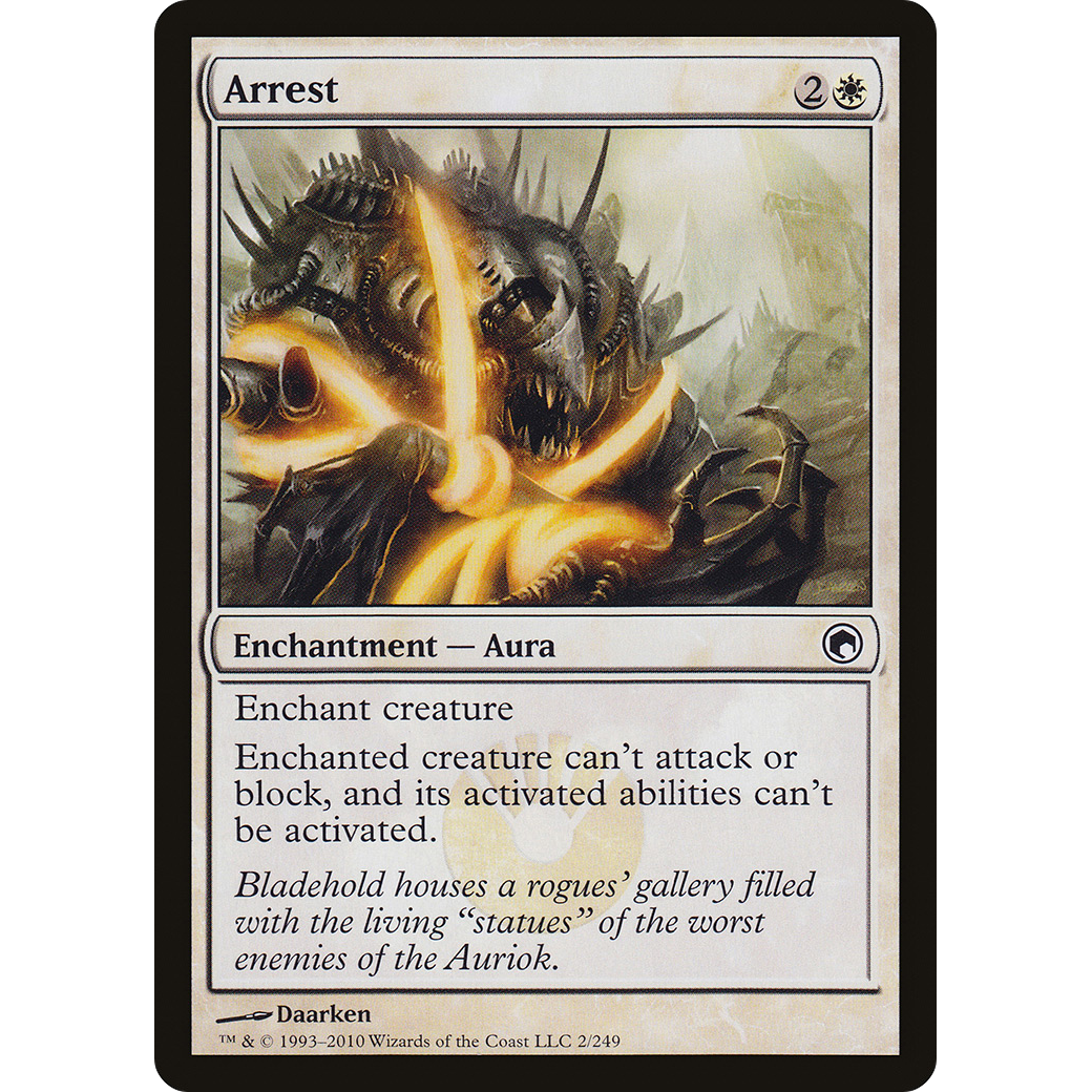 Arrest (SOM-002) - Scars of Mirrodin