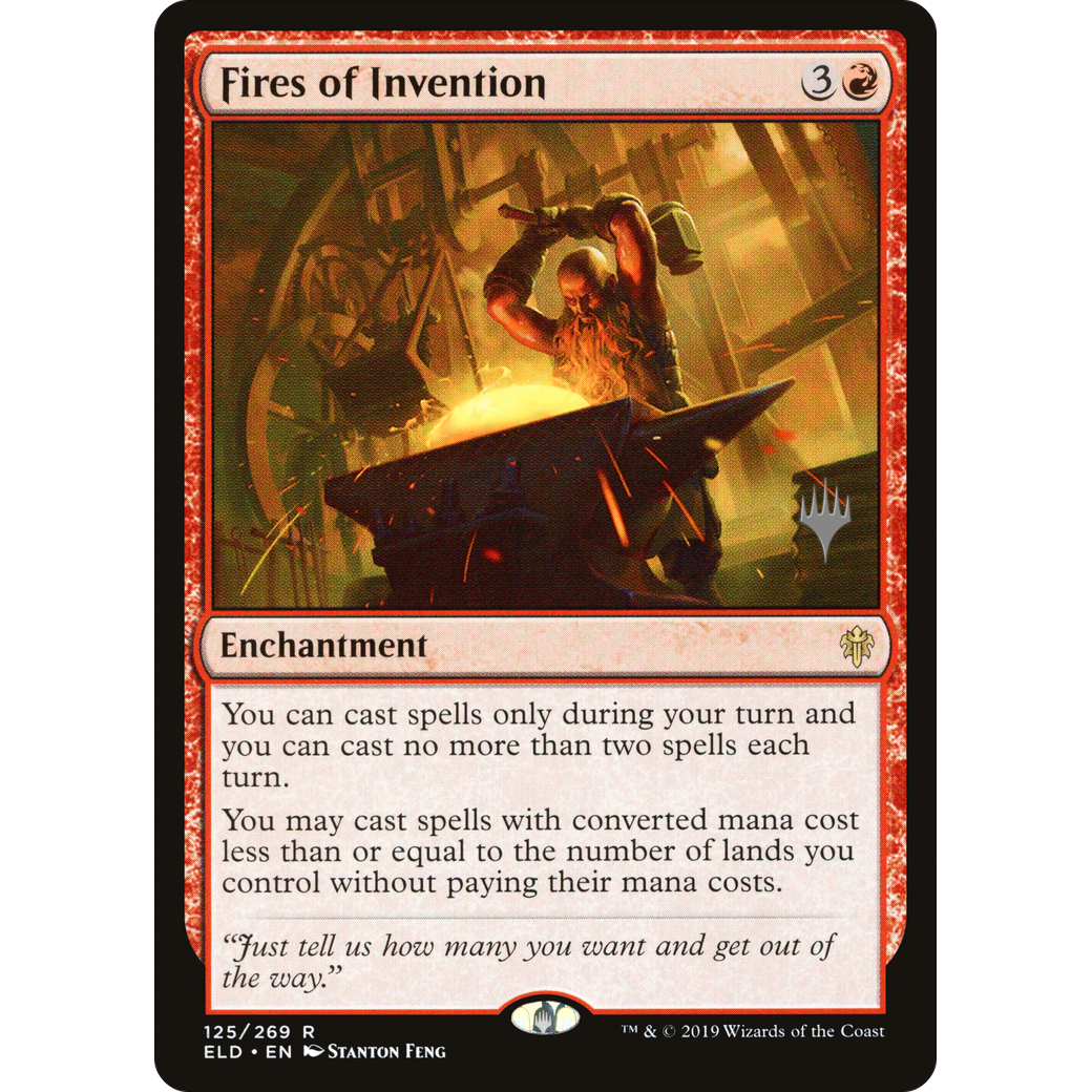 Fires of Invention (PPELD-125) - Throne of Eldraine Promos Foil