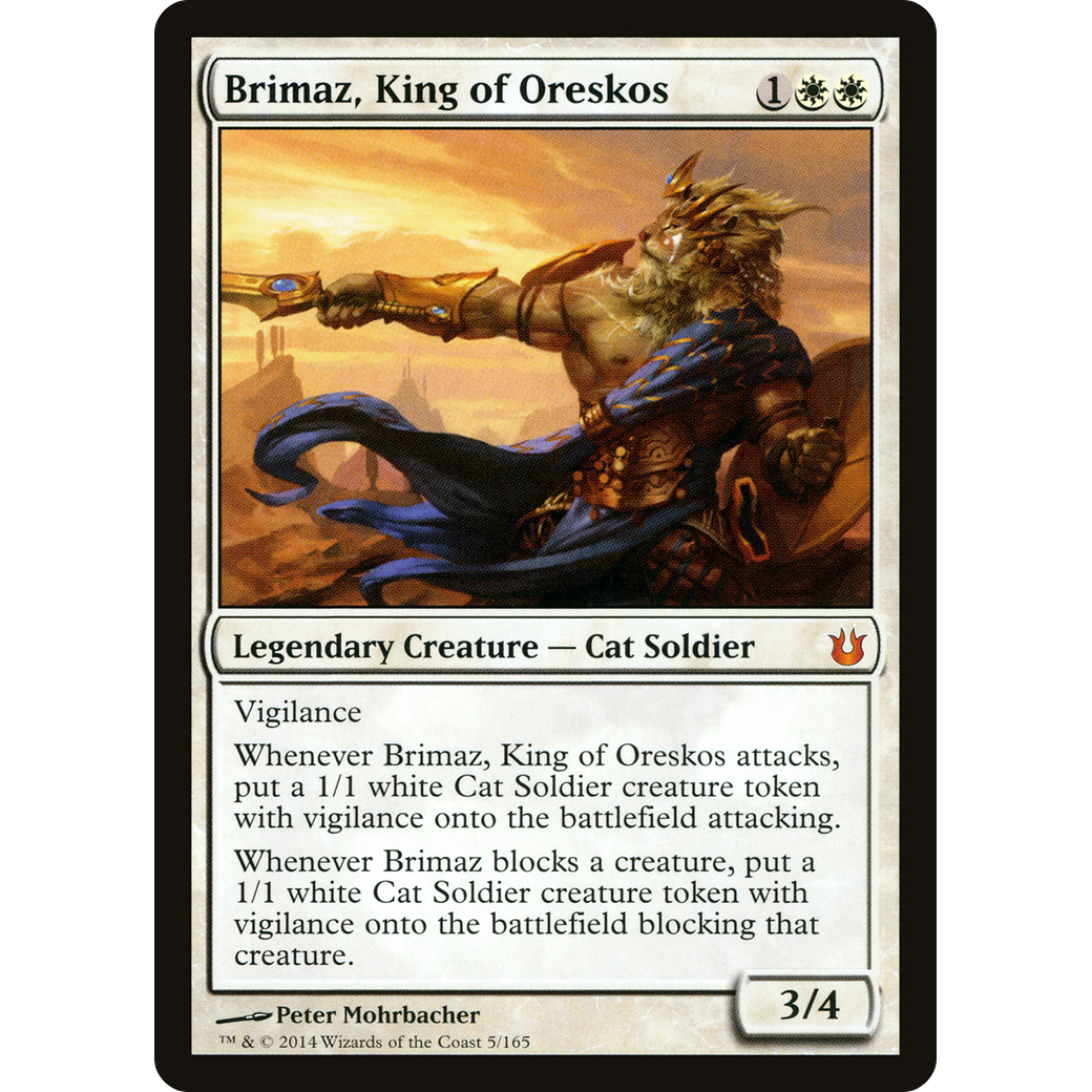 Brimaz, King of Oreskos (BNG-005) - Born of the Gods