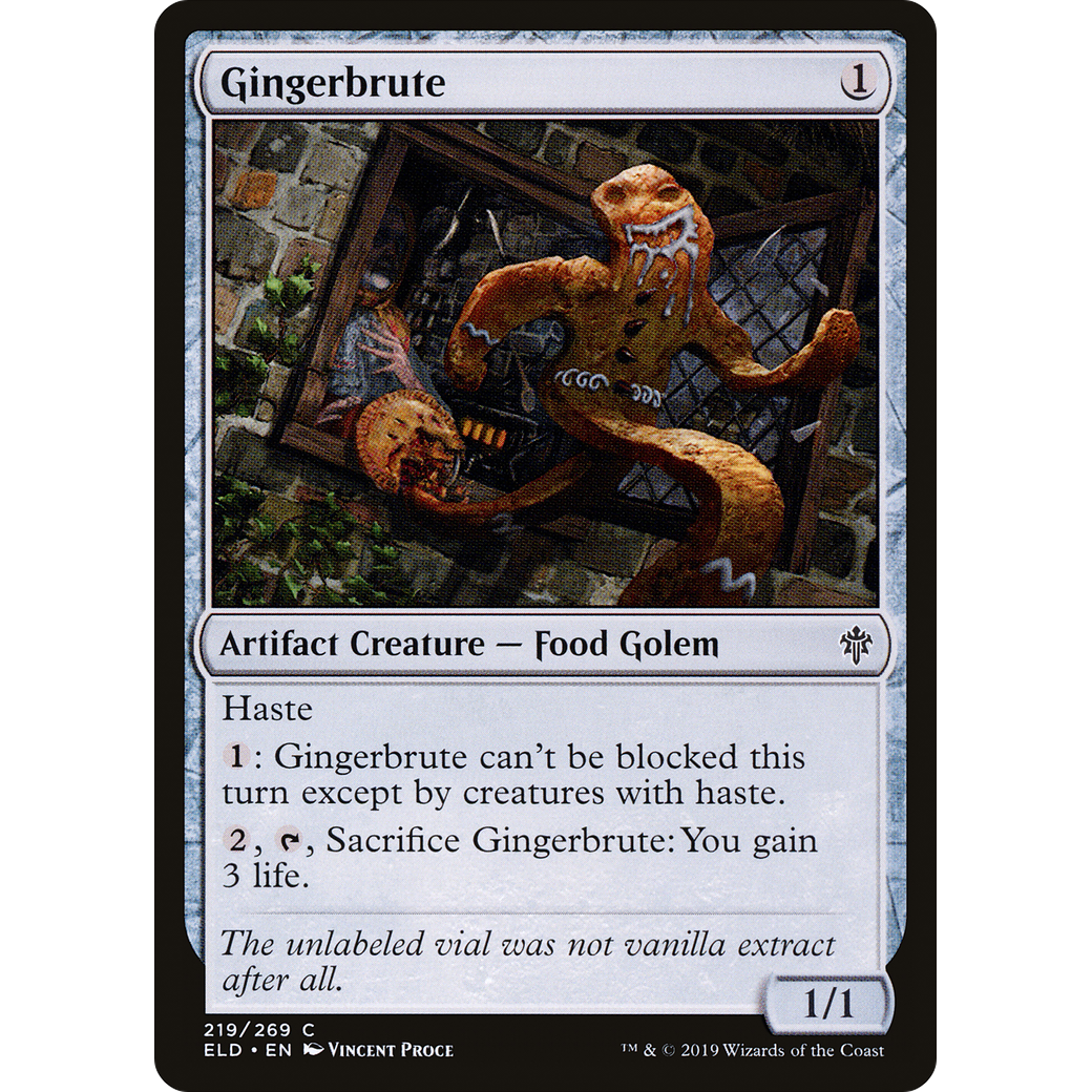 Gingerbrute (ELD-219) - Throne of Eldraine