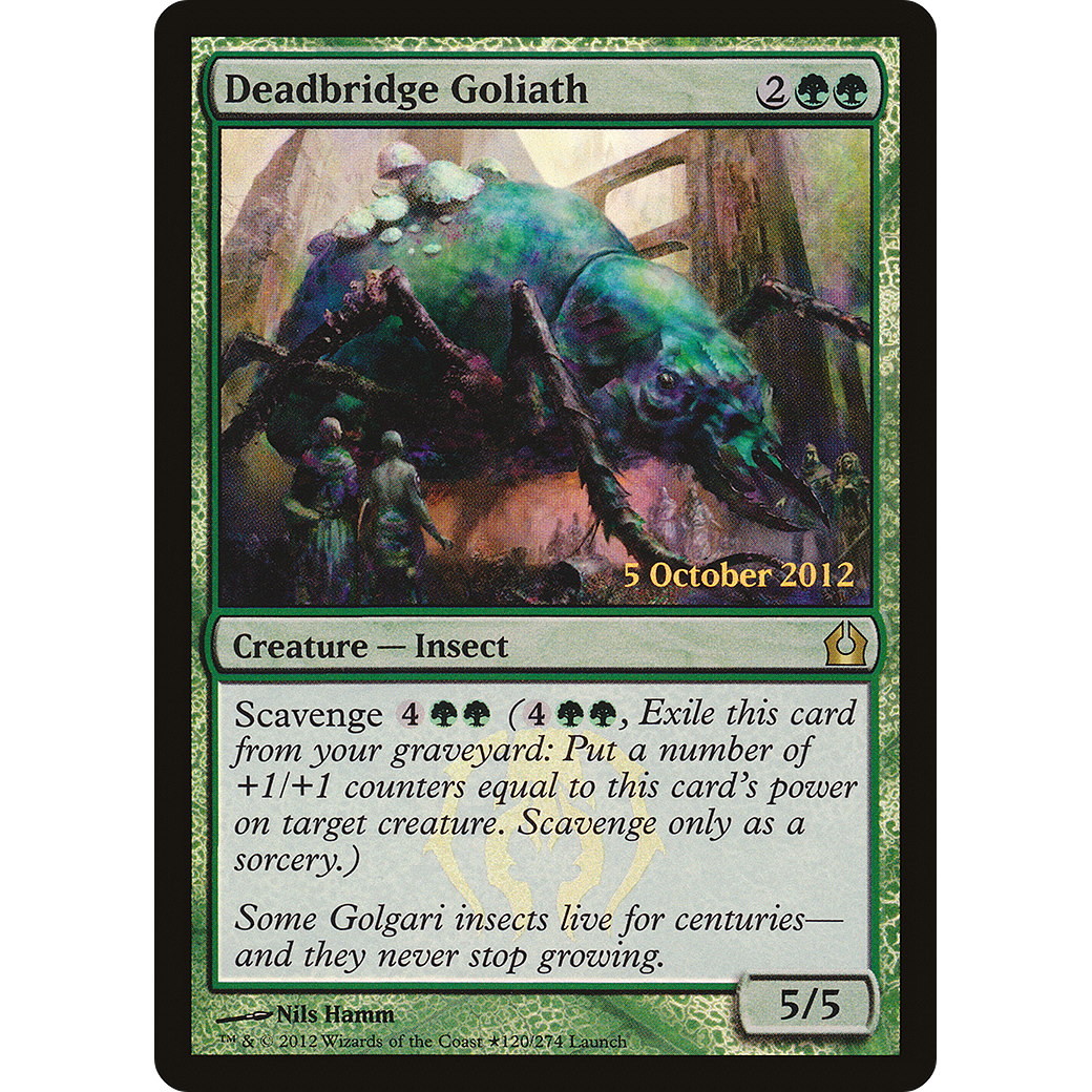 Deadbridge Goliath (LARP-120) - Return to Ravnica Promos Foil