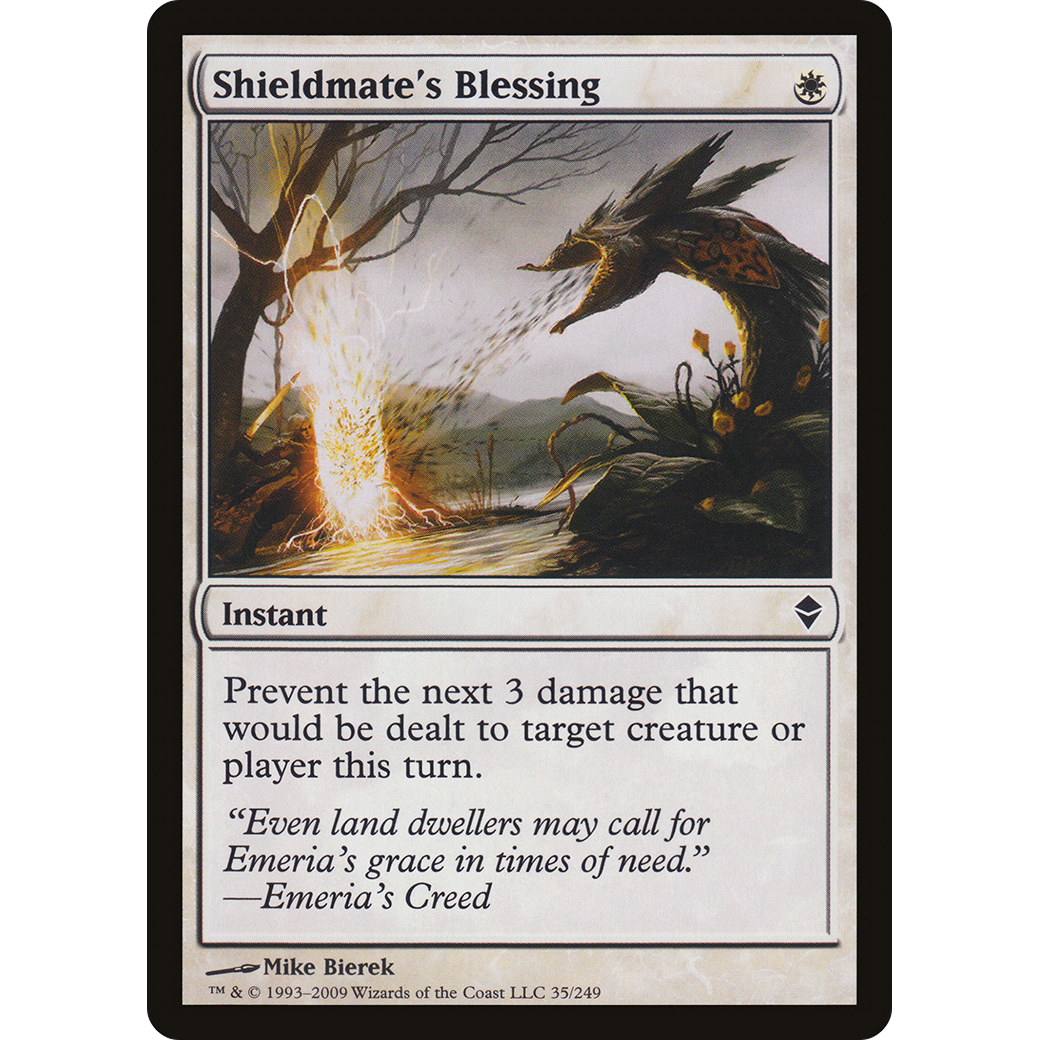 Shieldmate's Blessing (ZEN-035) - Zendikar
