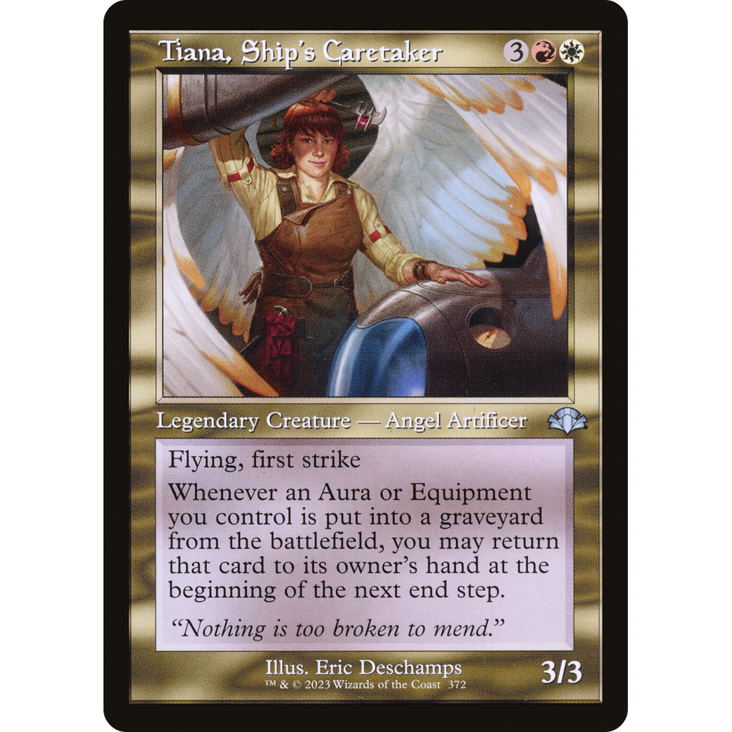 Tiana, Ship's Caretaker (Retro Frame) (DMR-372) - Dominaria Remastered Foil