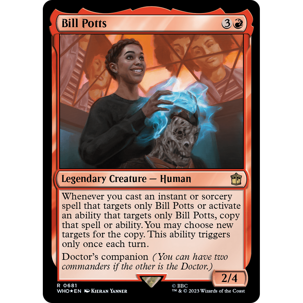 Bill Potts (Surge Foil) (WHO-681) - Doctor Who Foil