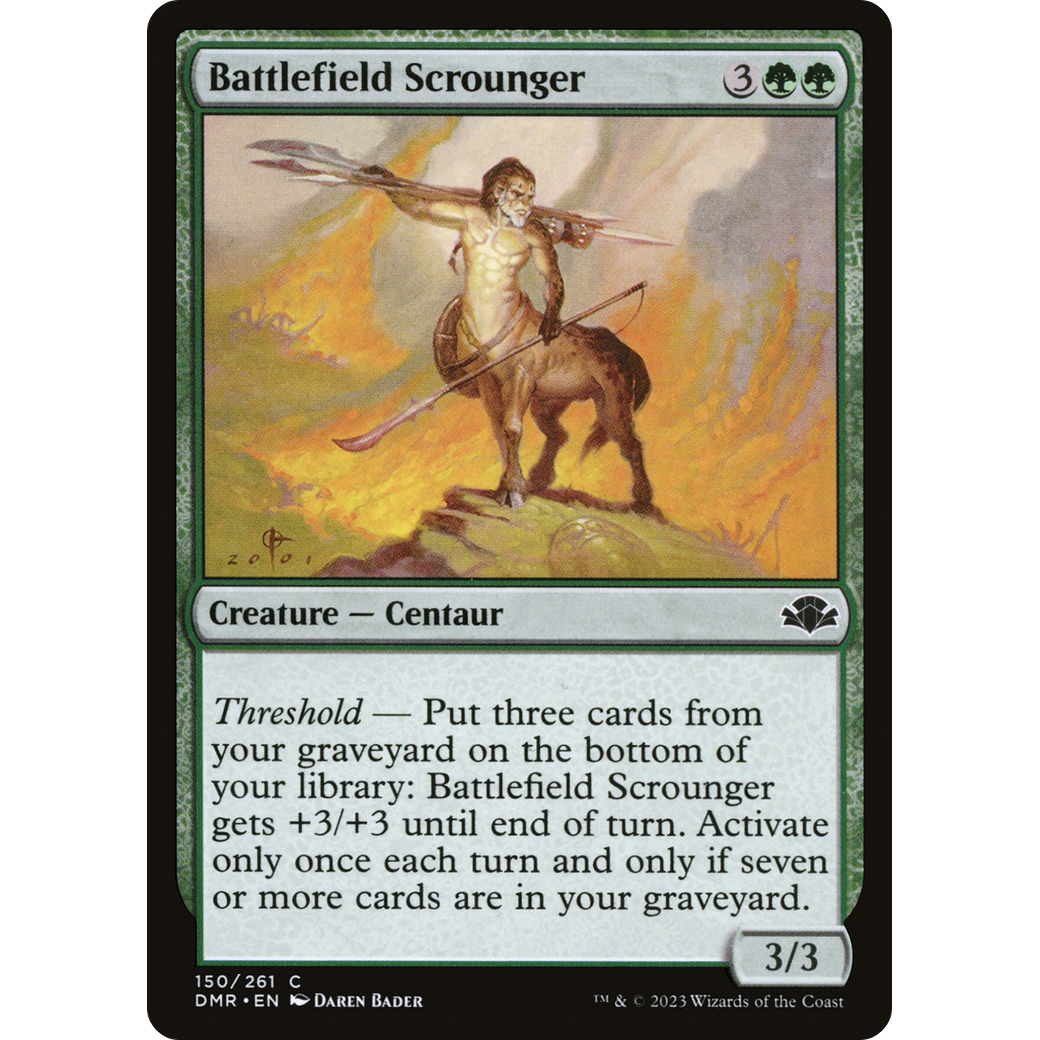 Battlefield Scrounger (DMR-150) - Dominaria Remastered Foil