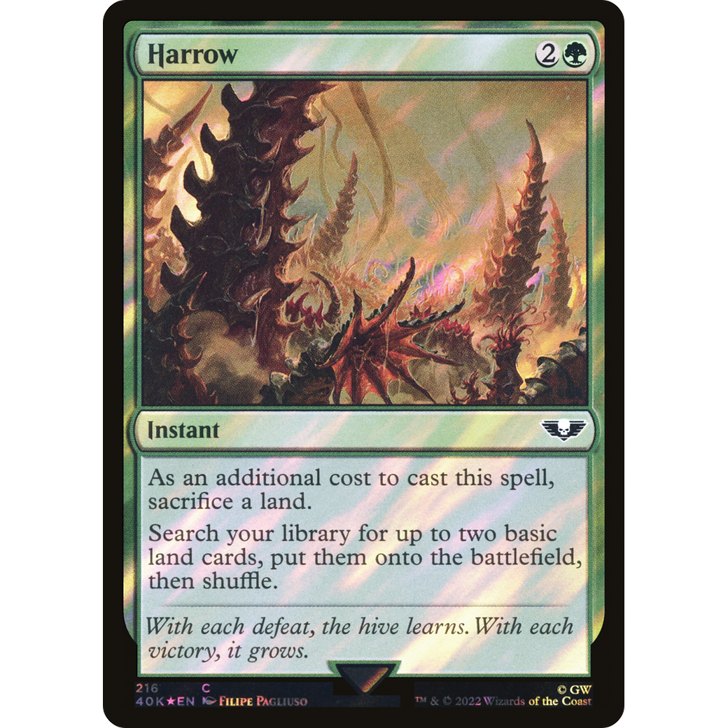 Harrow (40K-216) - Warhammer 40,000 Commander Foil
