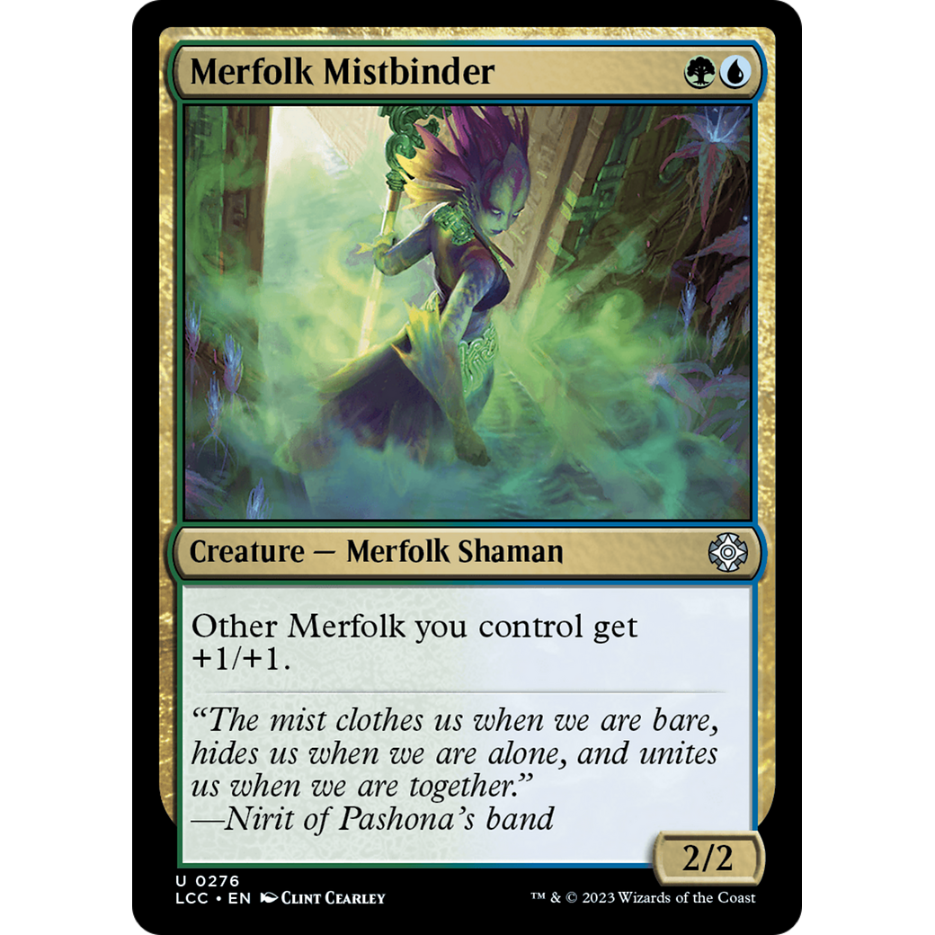 Merfolk Mistbinder (LCC-276) - The Lost Caverns of Ixalan Commander