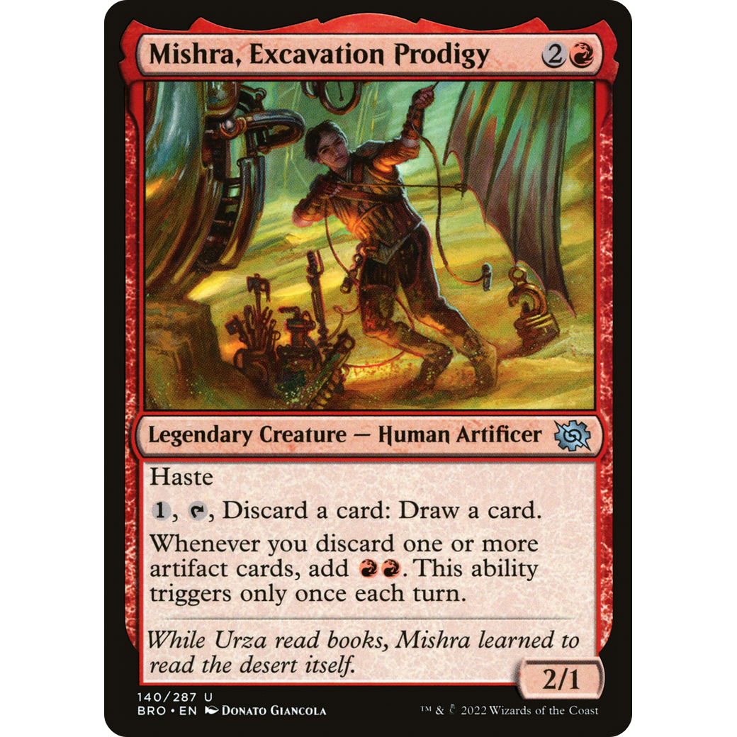 Mishra, Excavation Prodigy (BRO-140) - The Brothers' War