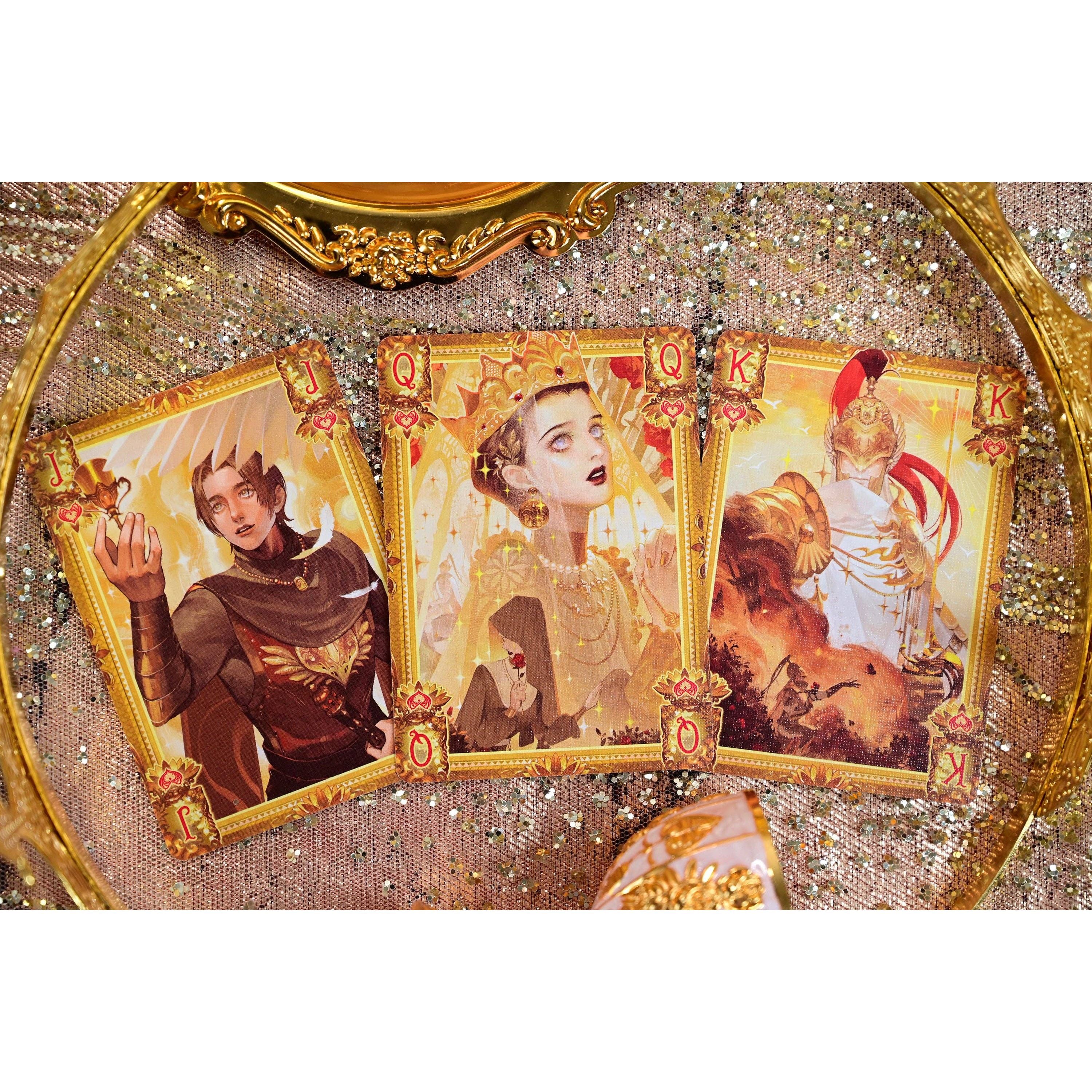 King Arthur Playing Cards V2: Excalibur: Golden Dawn (Standard)