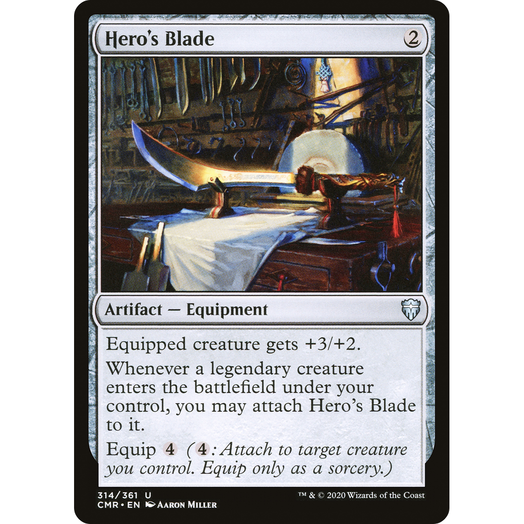 Hero's Blade (314) (CMR-314) - Commander Legends
