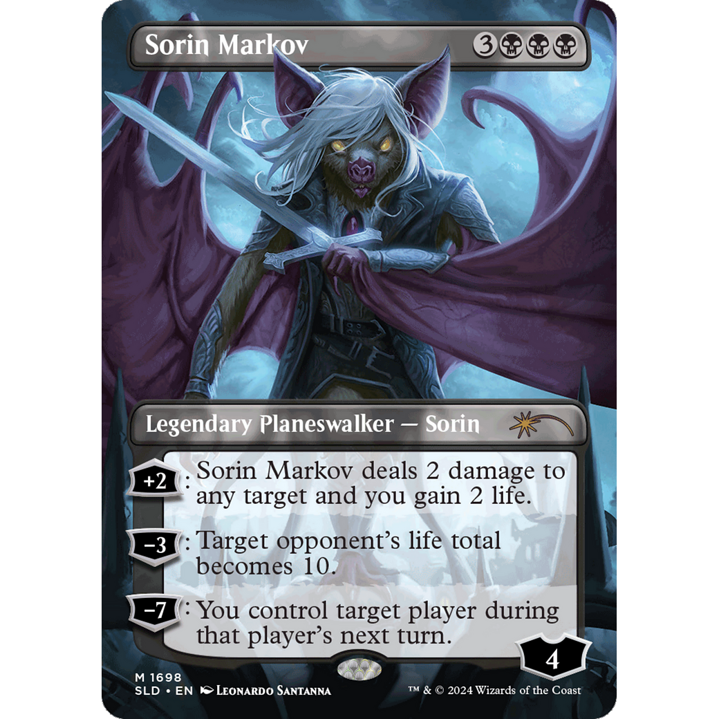 Sorin Markov (SLD-1698) - Secret Lair Drop (Borderless)