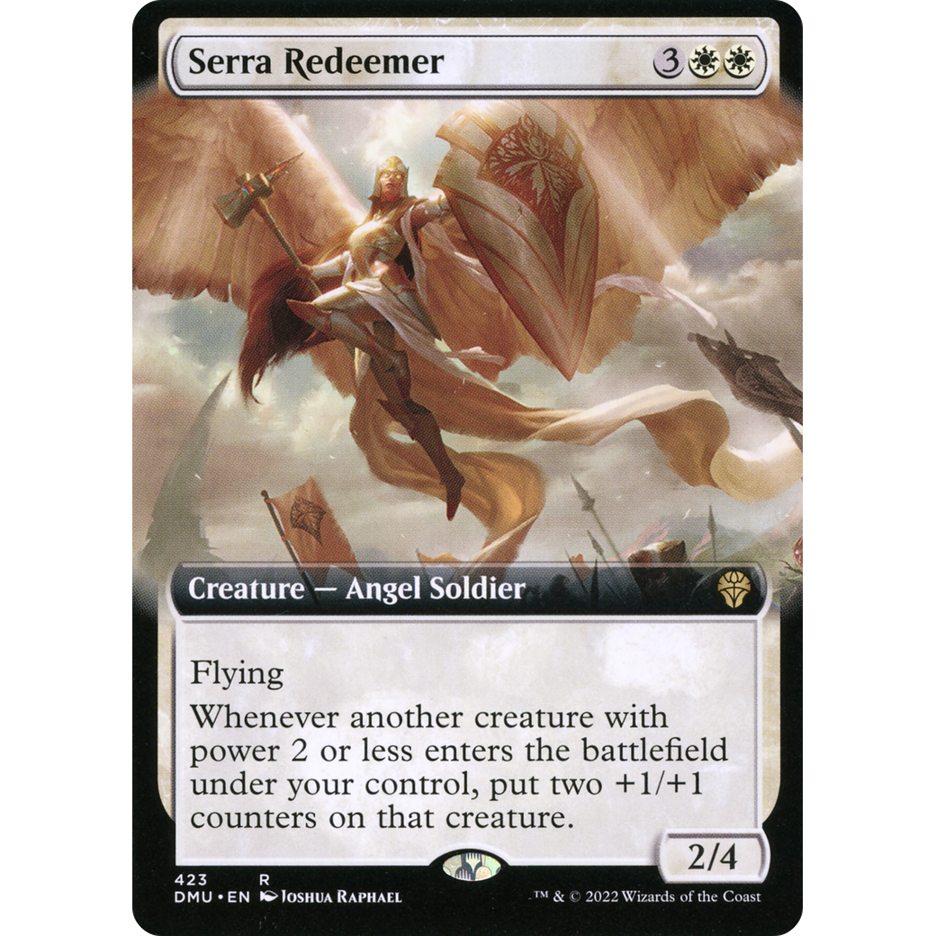 Serra Redeemer (Extended Art) (DMU-423) - Dominaria United: (Extended Art) Foil
