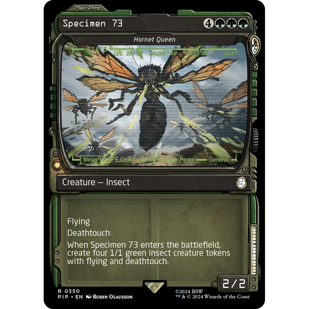 Hornet Queen (PIP-350) - Fallout / Specimen 73: (Showcase) Foil