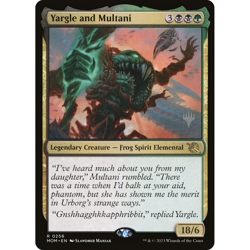 Yargle and Multani (PPMOM-256P) - March of the Machine Promos