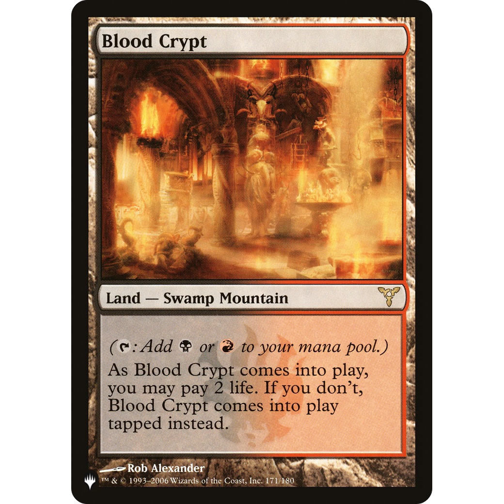 Blood Crypt (LIST-171/180) - The List