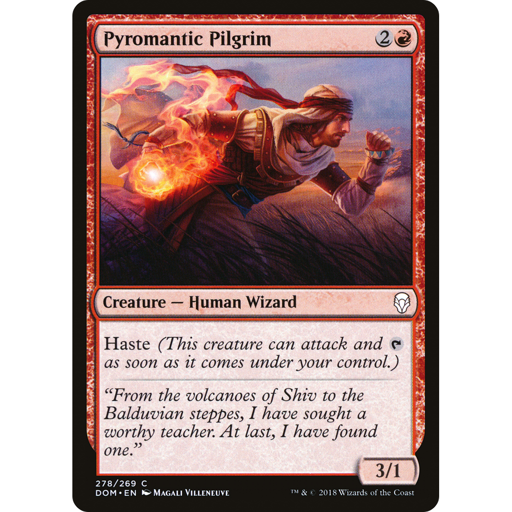 Pyromantic Pilgrim (DOM-278) - Dominaria