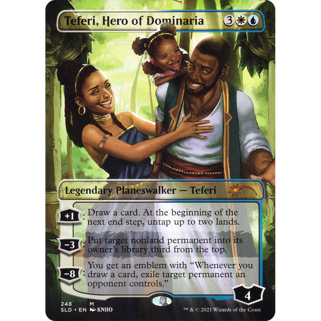 Teferi, Hero of Dominaria (SLD-248) - Secret Lair Drop (Borderless)