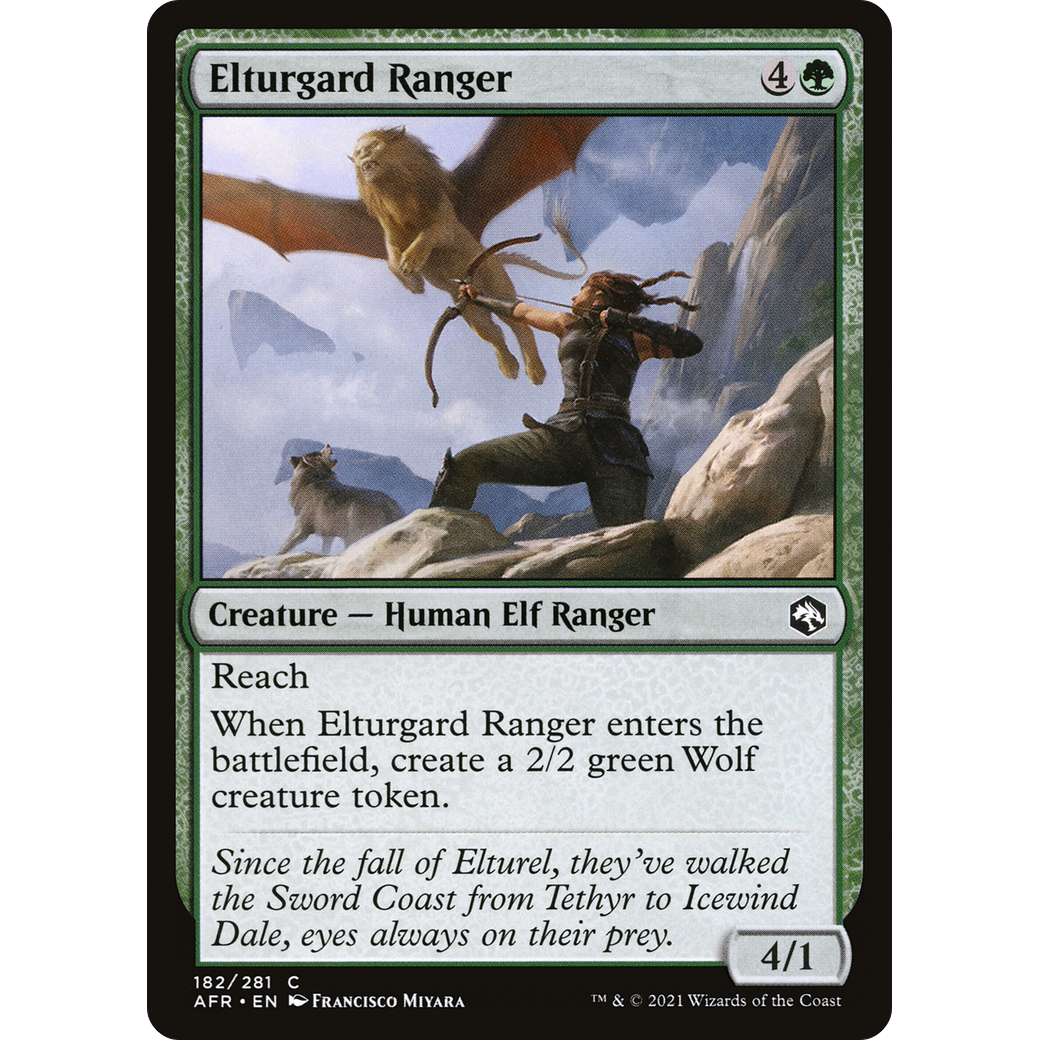 Elturgard Ranger (AFR-182) - Adventures in the Forgotten Realms