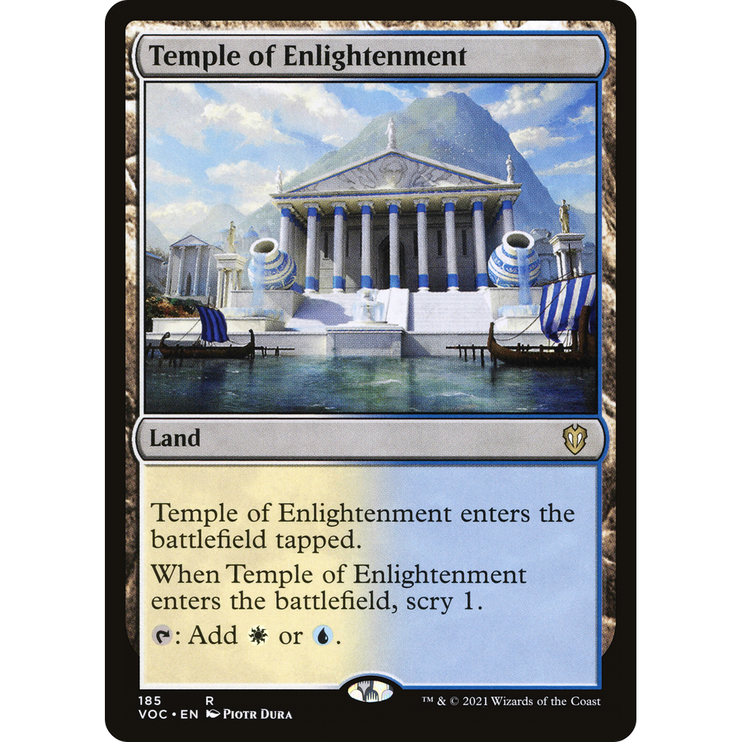 Temple of Enlightenment (VOC-185) - Crimson Vow Commander