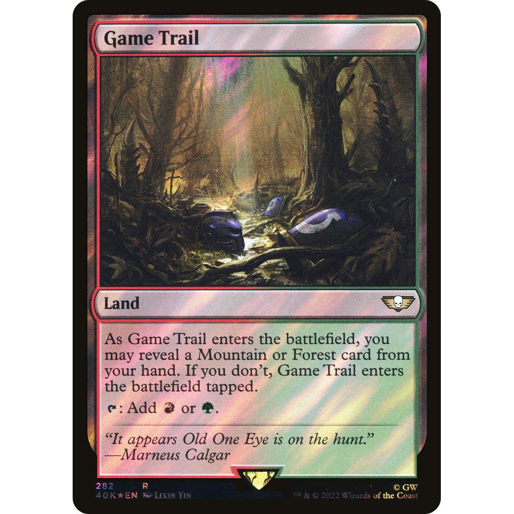 Game Trail (40K-282) - Warhammer 40,000 Commander Foil