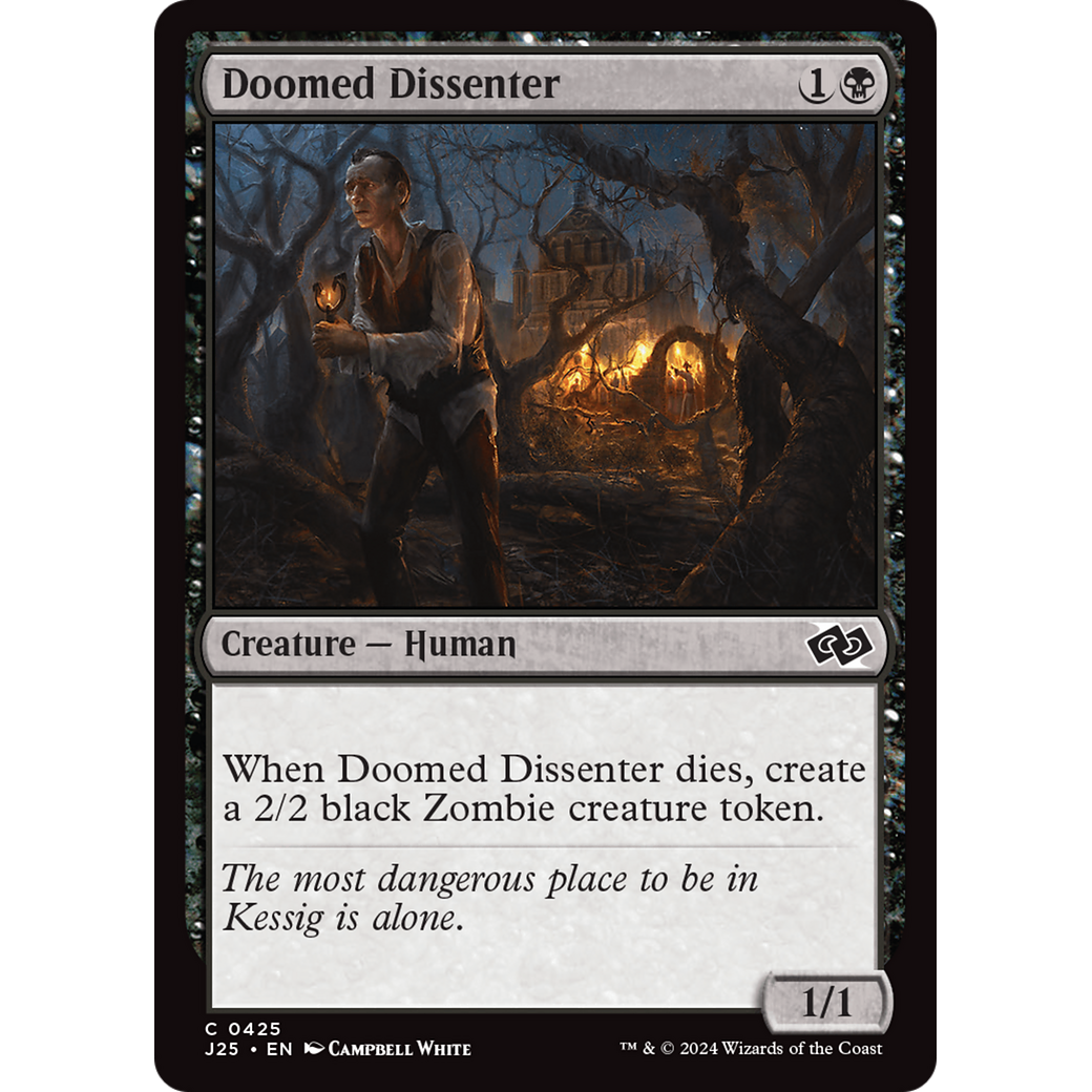 Doomed Dissenter (J25-425) - Foundations Jumpstart