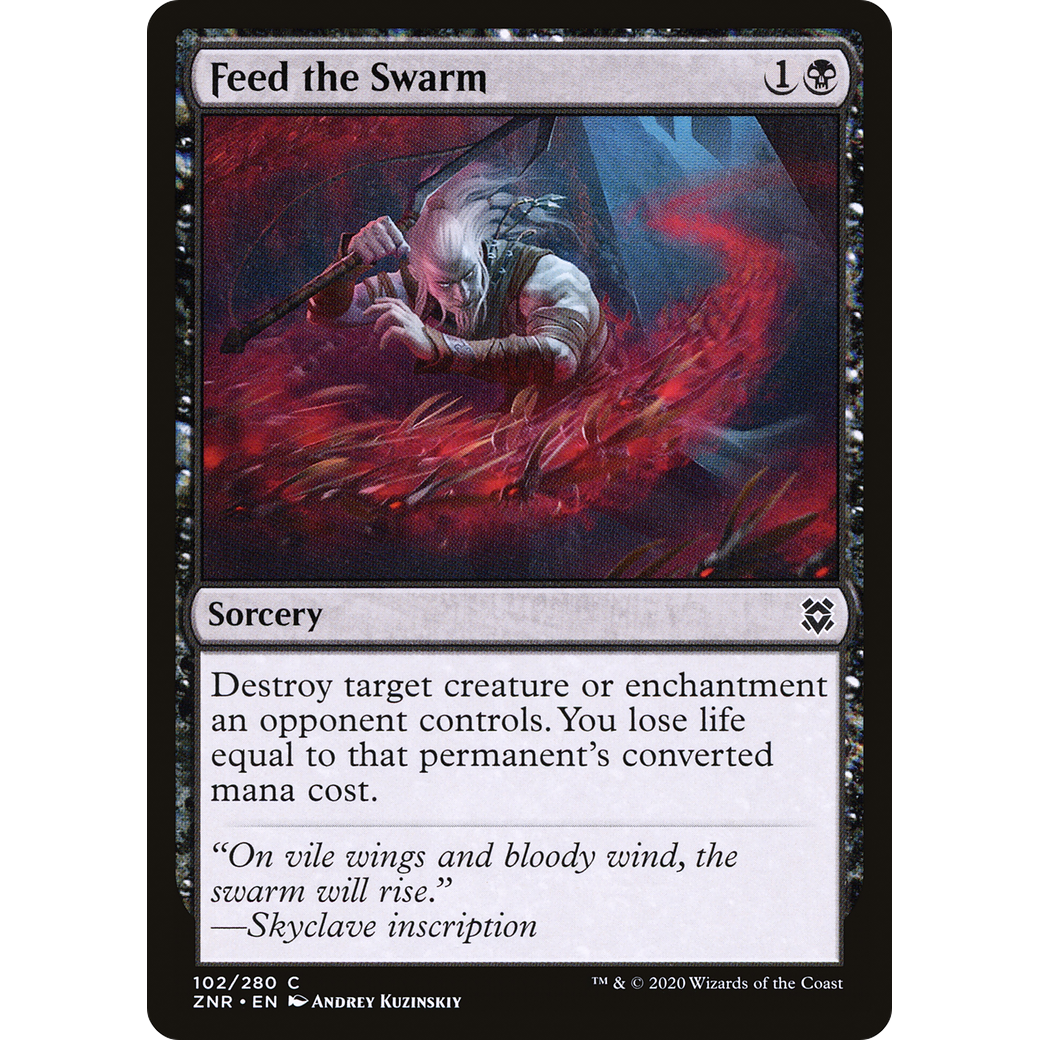 Feed the Swarm (ZNR-102) - Zendikar Rising