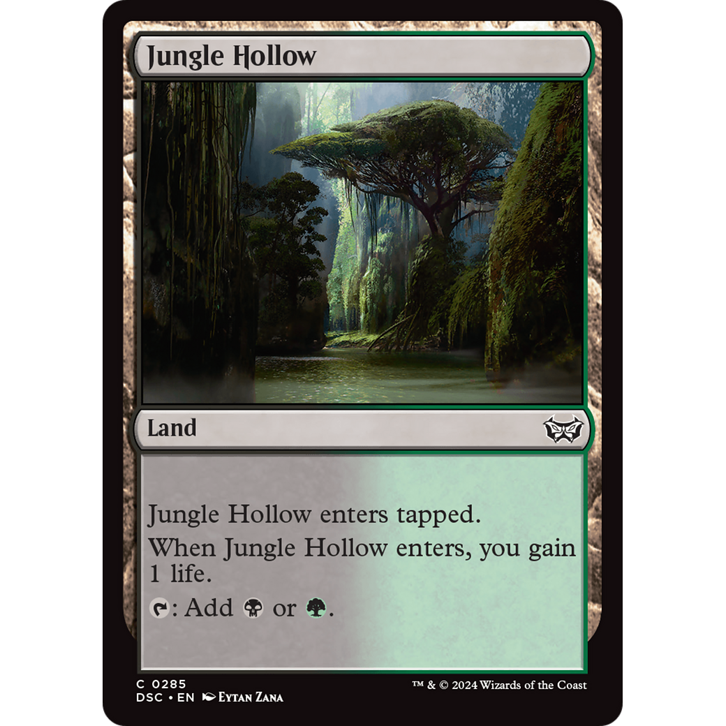 Jungle Hollow (DSC-285) - Duskmourn: House of Horror Commander