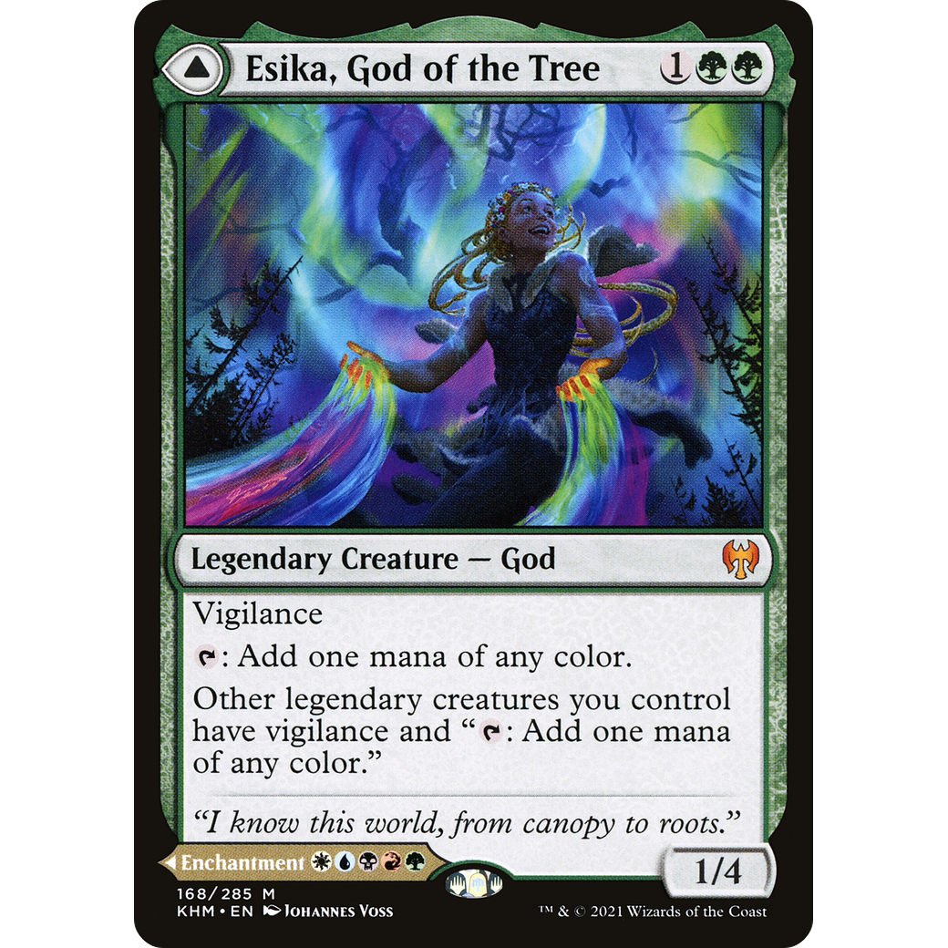 Esika, God of the Tree (KHM-168) - Kaldheim