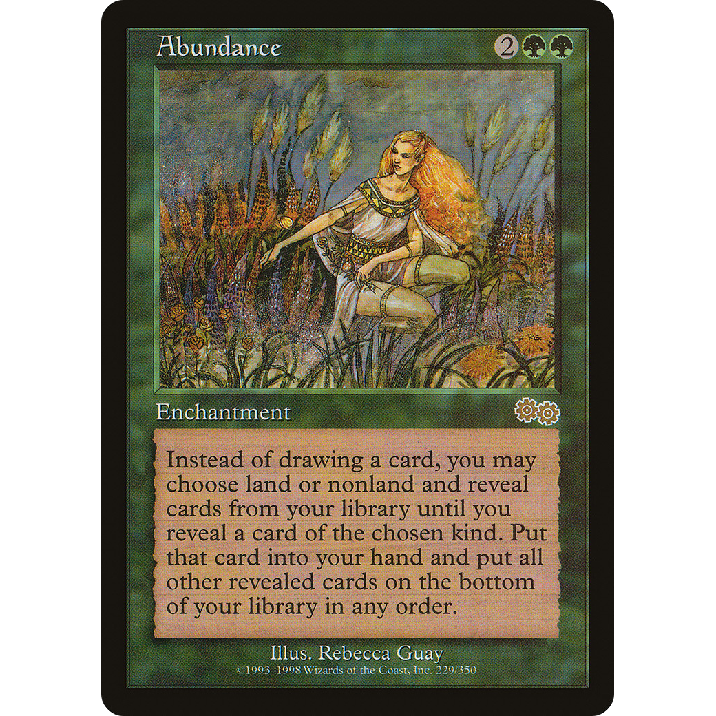 Abundance (USG-229) - Urza's Saga