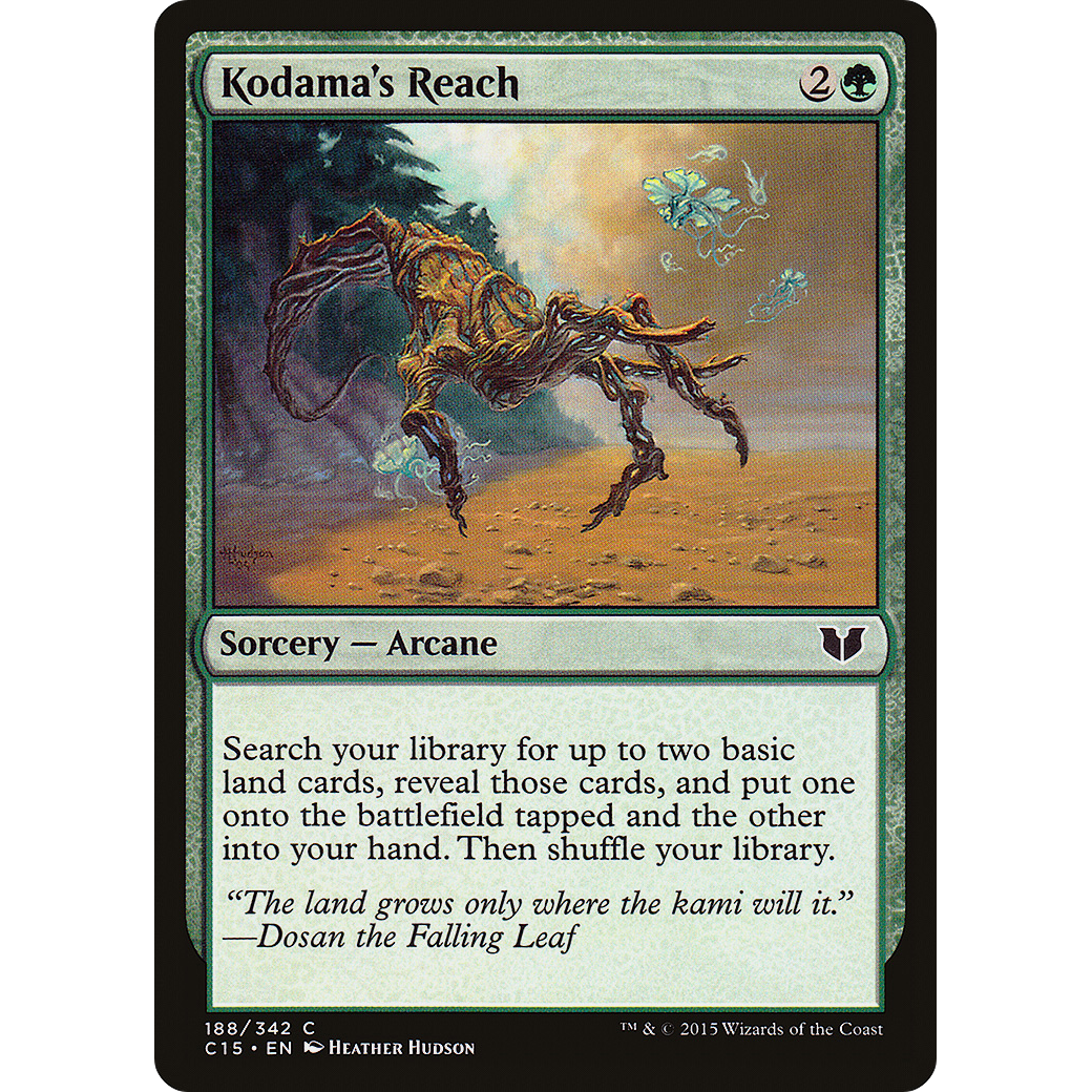 Kodama's Reach (C15-188) - Commander 2015