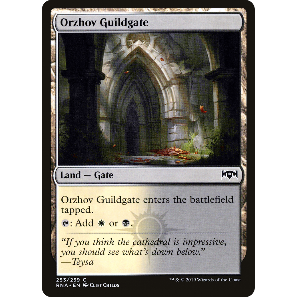 Orzhov Guildgate (253) (RNA-253) - Ravnica Allegiance Foil
