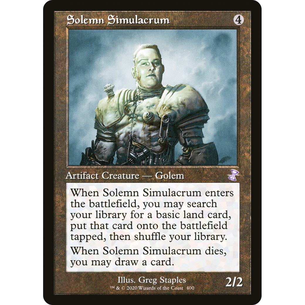 Solemn Simulacrum (TSR-400) - Time Spiral Remastered Foil