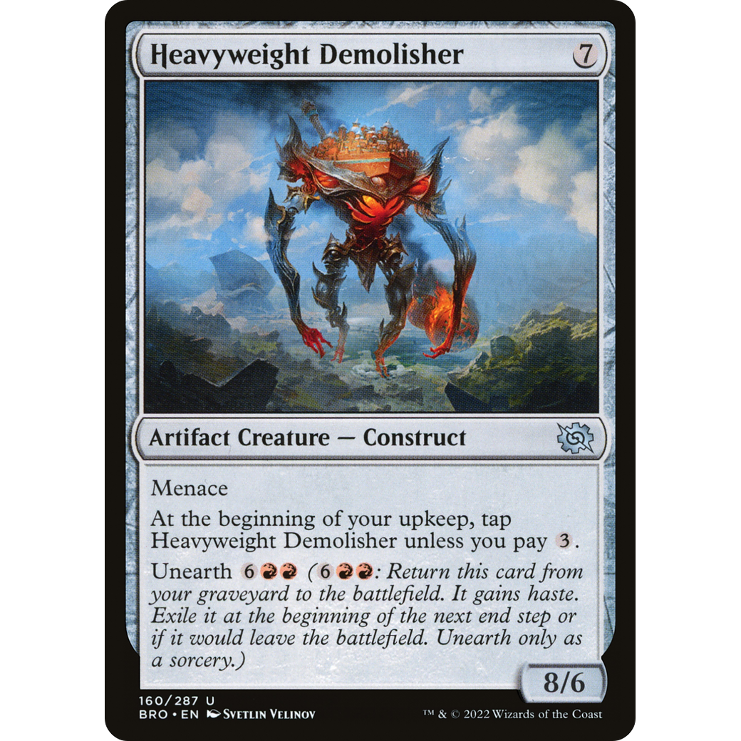 Heavyweight Demolisher (BRO-160) - The Brothers' War
