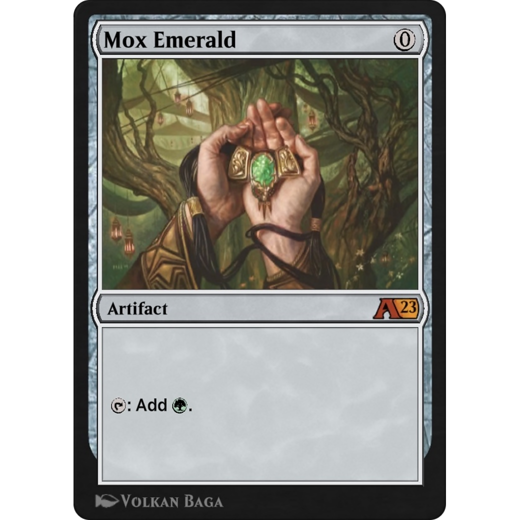 Mox Emerald (YDMU-036) - Alchemy: Dominaria