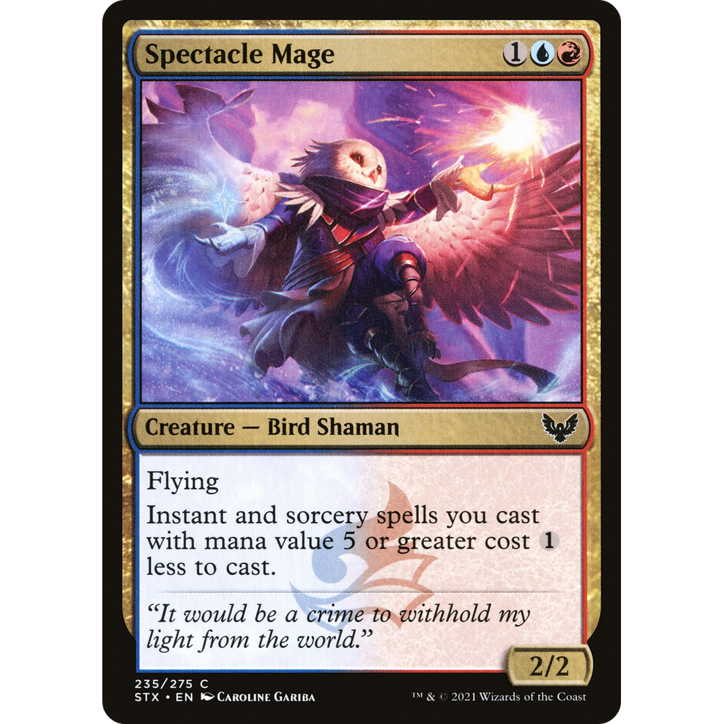 Spectacle Mage (STX-235) - Strixhaven: School of Mages Foil