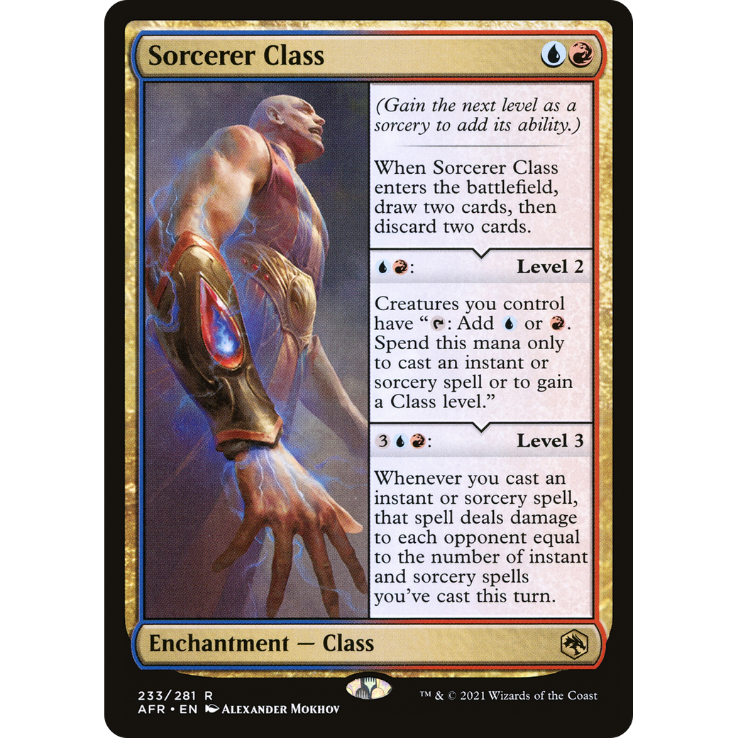 Sorcerer Class (AFR-233) - Adventures in the Forgotten Realms Foil