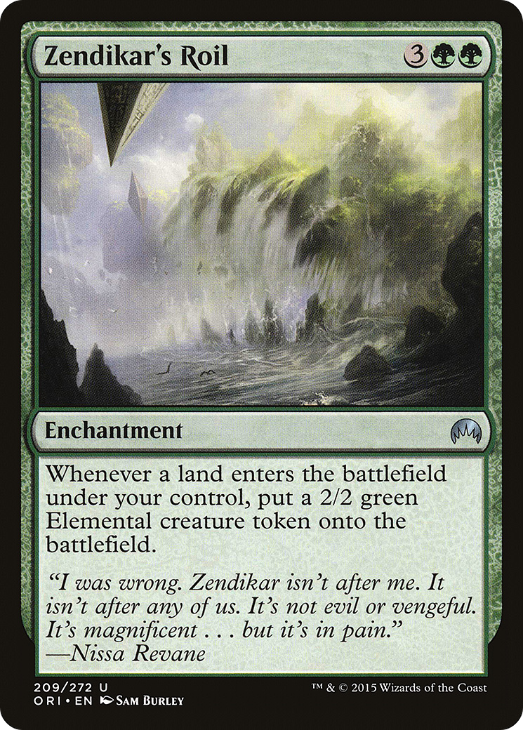Zendikar's Roil (ORI-209) - Magic Origins