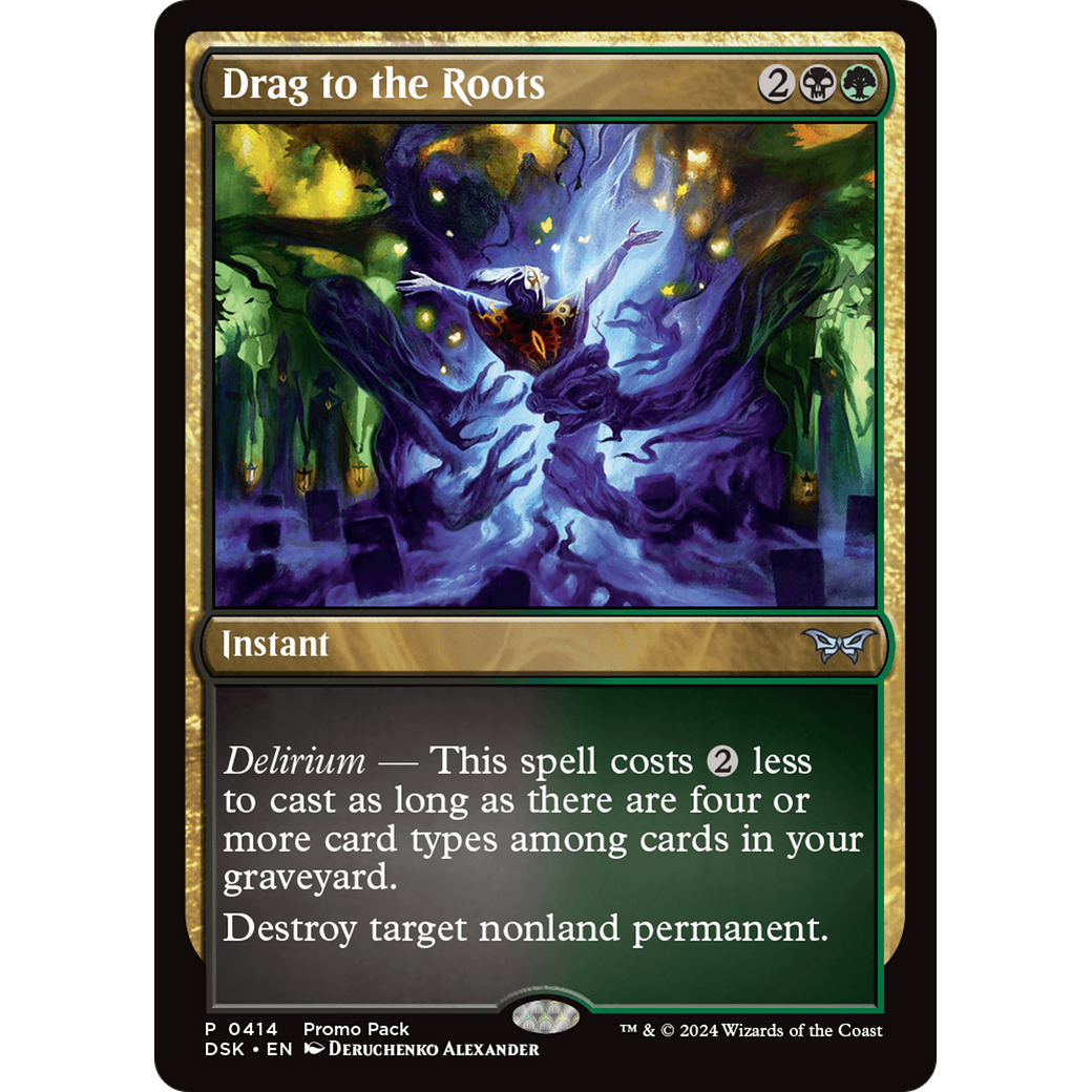 Drag to the Roots (PPDSK-414) - Duskmourn: House of Horror Foil