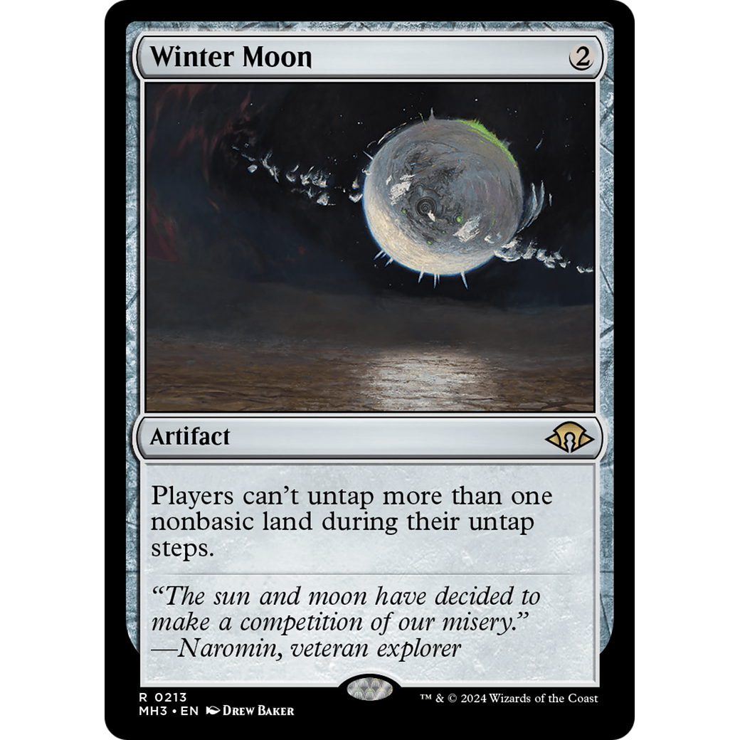 Winter Moon (MH3-213) - Modern Horizons 3 Foil