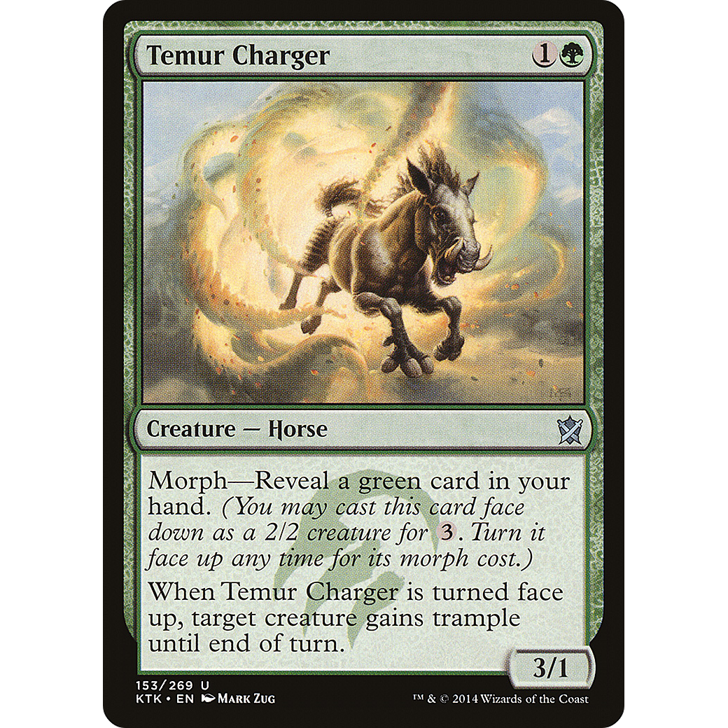 Temur Charger (KTK-153) - Khans of Tarkir
