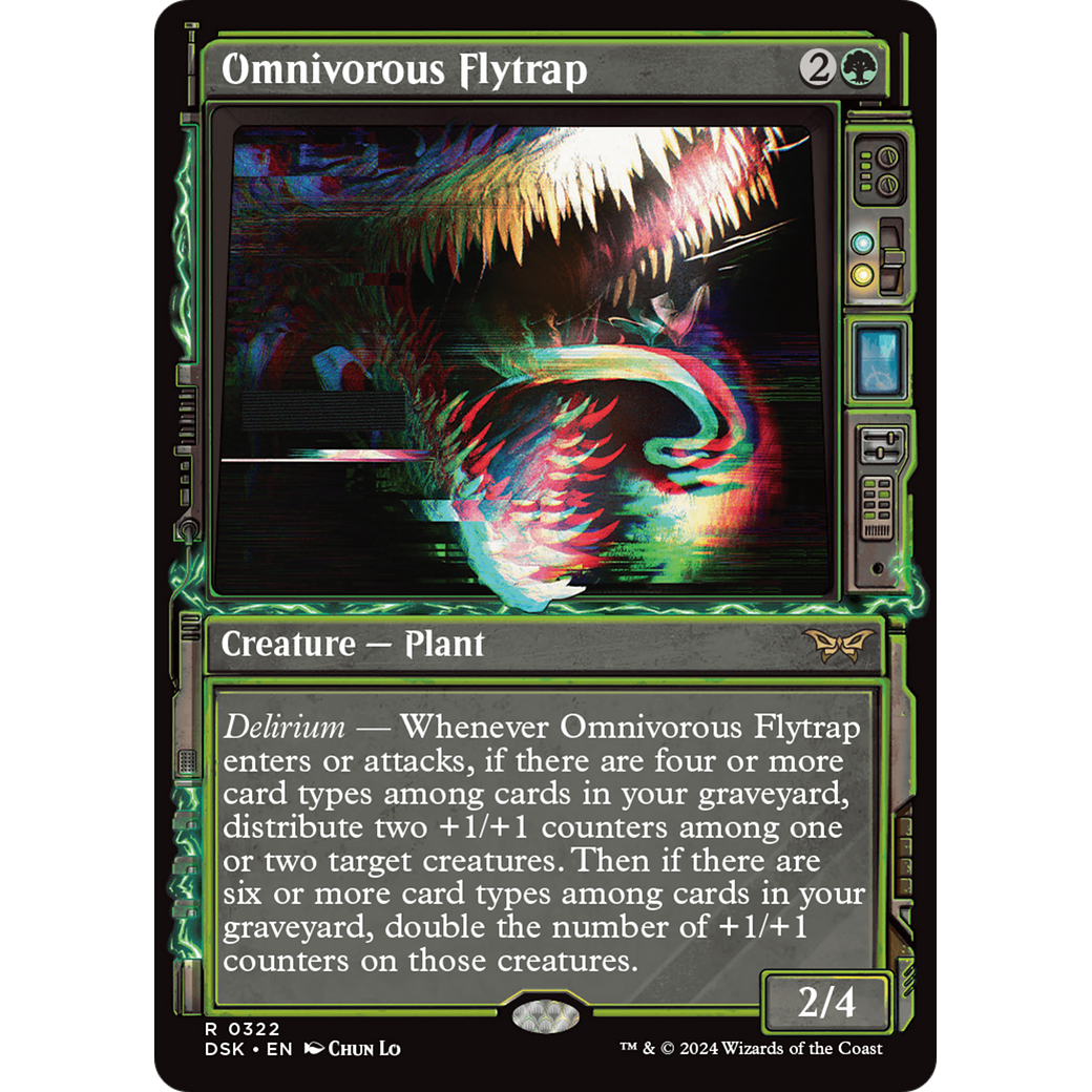 Omnivorous Flytrap (DSK-322) - Duskmourn: House of Horror: (Showcase)