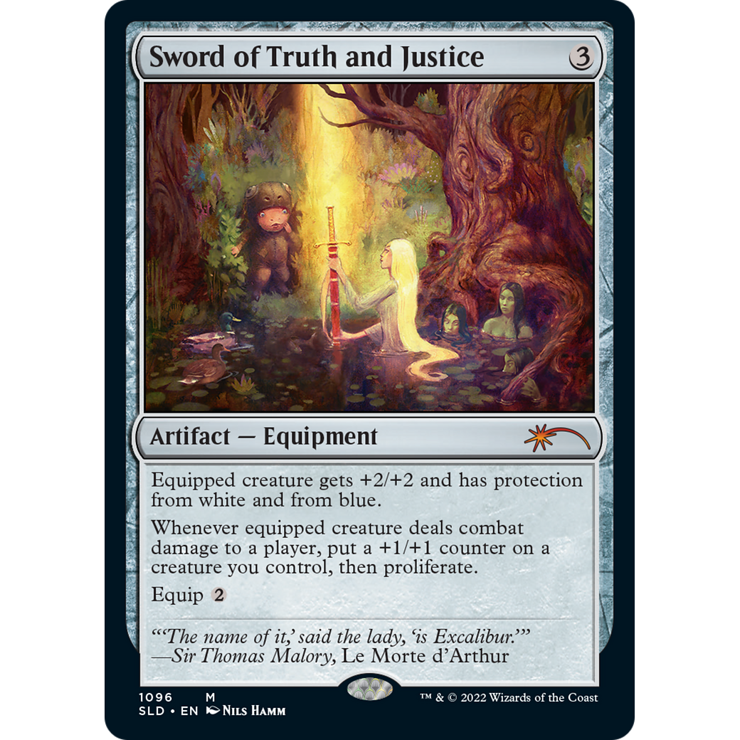 Sword of Truth and Justice (SLD-1096) - Secret Lair Drop