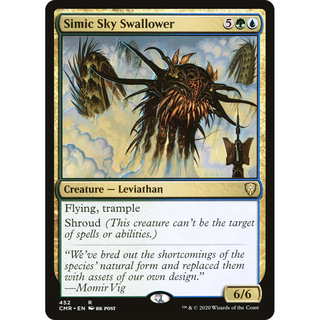 Simic Sky Swallower (CMR-452) - Commander Legends