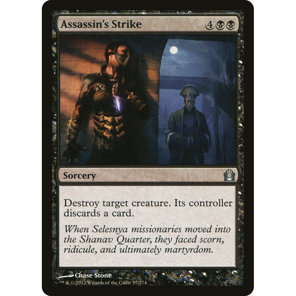 Assassin's Strike (RTR-057) - Return to Ravnica